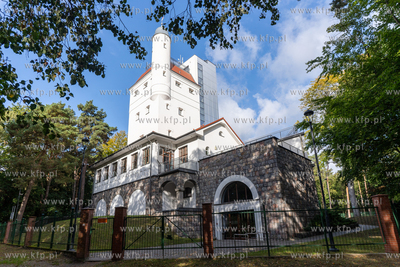 Wieża Ciśnień z 1912 im. Bismarcka w Lęborku w...