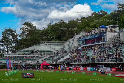 Stadion Leśny w Sopocie.  28. Grand Prix Sopotu im....