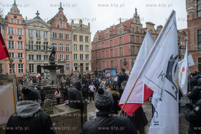 Konfederacja bez cenzury. Protest antyrządowy w Gdańsku....