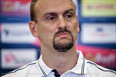 Sopot. Hotel Haffner. Konferencja prasowa druzyny Trefl...