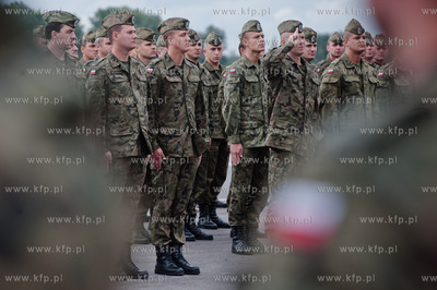 22 Baza Lotnictwa Taktycznego w Malborku. Uroczystosc...