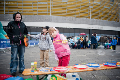 Gdansk. PGE Arena. Obchody 20-lecia Saur Neptun Gdansk....