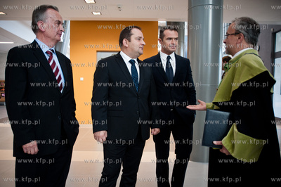 Gdansk. Nowo otwart wydzial Biologii Uniwersytetu Gdanskiego....