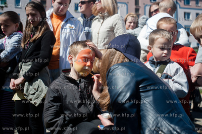 Gdansk. Przymorze. Festyn dla dzieci pt. Wodna Kraina...
