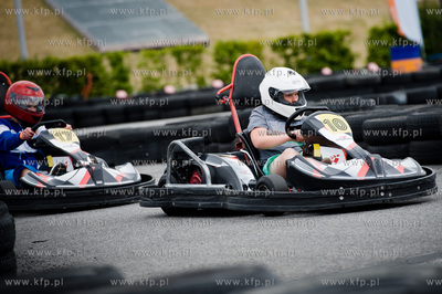 Gdansk. Stadion PGE Arena. Tor gokartowy PitStop. Drugie...