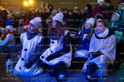 Gdansk. Przywitanie Swietego Mikolaja, parada zaczarowanego...