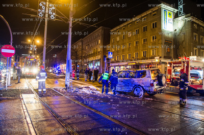Gdansk. Wrzeszcz. Skrzyzowanie Alei Grunwaldziej i...