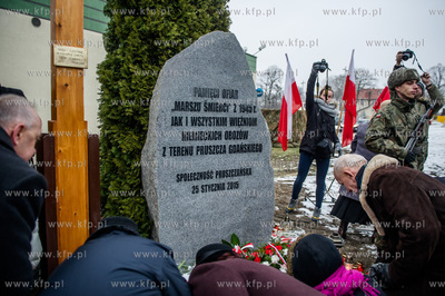 Pruszcz Gdanski. Uroczystosci upamietniajace 70 rocznice...