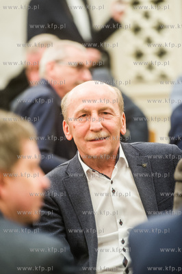 Gdańsk. Siedziba NSZZ Solidarność. Sala Akwen. Uroczystość...