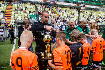 Energa Stadion Gdańsk. Charytatywny mecz piłkarski...