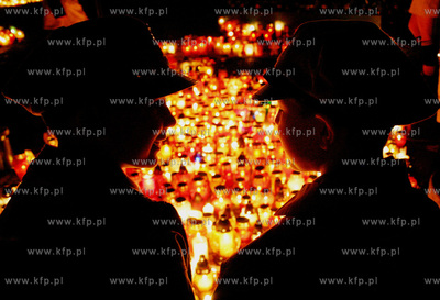 Gdansk. Pomnik Poleglych Stoczniowcow. Obchody rocznicy...