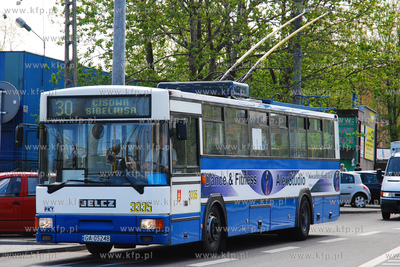 Gdynia. Nowa siedziba Przedsiebirtwa Komunikacji Trolejbusowej...