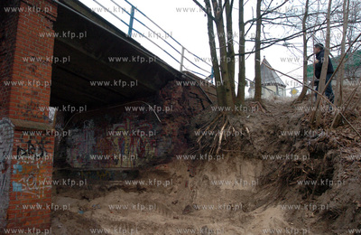 Ustka. Nieczynny jest wiadukt w Ustce w ciagu drogi...