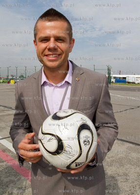 Port Lotniczy Gdansk im. Lecha Walesy, przylot reprezentacji...