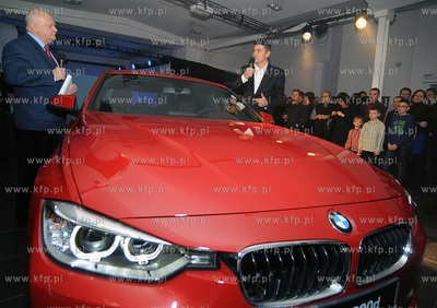 Premiera nowego modelu BMW 3. z udzialem Krzysztofa...