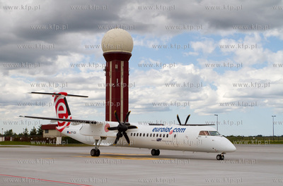 Po raz pierwszy odwiedzil gdanskie lotnisko najnowszy...