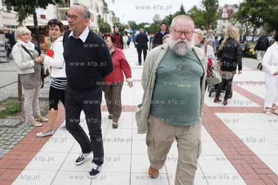 Festiwal Karuzela Cooltury w Swinoujsciu. Na zdjeciu...