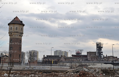Katowice. Teren bylej kopalni Katowice (dawniej kopalnia...
