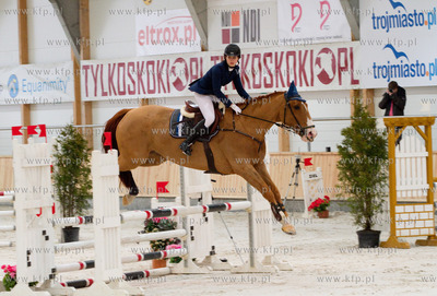 Pierwsze Zawody Ogolnopolskie w nowej hali Hipodromu...