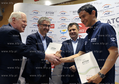 Ergo Arena Sopot. Oficjalna konferencja prasowa Atom...