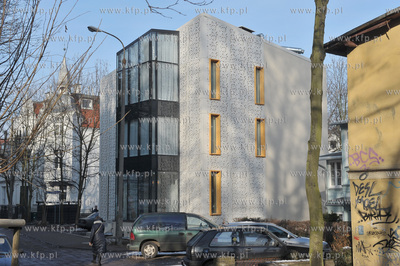 Sopot ul. Sobieskiego 21. Nowy apartamentowiec. 06.02.2015...