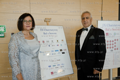 Gdansk. Amber Expo. IX  charytatywny Bal z Sercem Fundacji...