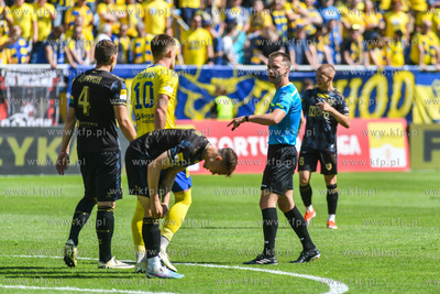 34. kolejka Fortuna 1. Ligi Arka Gdynia - GKS Katowice...