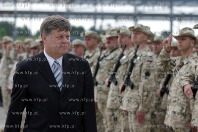 Lotnisko Gdansk-Rebiechowo. Wylot I zmiany III kontyngentu...
