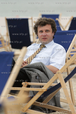 Jacek Karnowski - prezydent kurortu Sopot.
14.07.2004
fot....