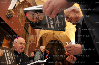 Gdansk. Promocja ksiazki Adama Hlebowicza Swiadek,...