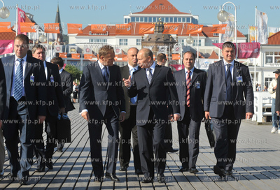 Wizyta Premiera Rosji, Wladimira Putina w Gdansku z...