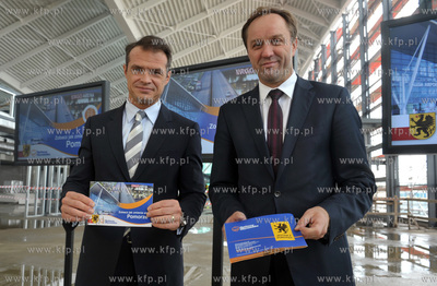 Terminal T2 Portu Lotniczego im. Lecha Walesy w Gdansku-Rebiechowie....