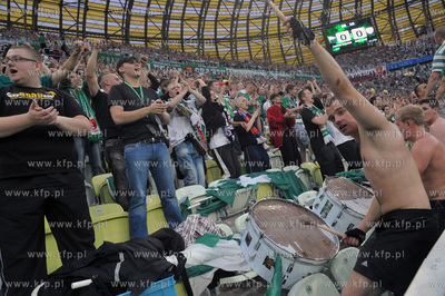 PGE Arena - mecz pilkarski pomiedzy Lechia Gdansk a...