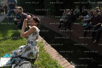 Festiwal Streetwaves w Gdansku Dolnym Wrzeszczu. Park...