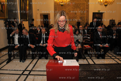 Inauguracyjna sesja Rady Miasta Gdanska w Wielkiej...