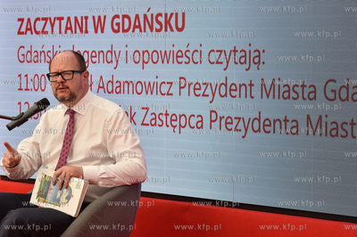 Gdańsk. Prezydent Gdańska Paweł Adamowicz, podczas...