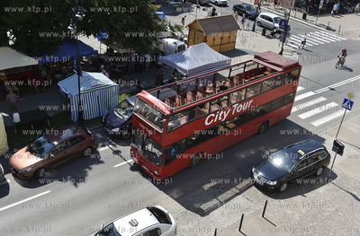 Gdańsk. Piętrowy autobus turystyczny City Tour na...