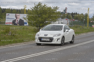 Gdańsk Matarnia, ul. Budowlanych. Billboard wyborczy...