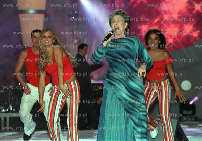 Sopot Festiwal. Irena Santor. 23.08.2002 Fot. Maciej...