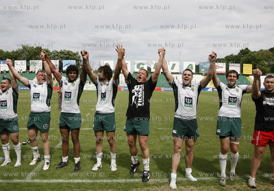 Gdansk. Polfinal play off ekstraligi rugby Lechia Gdansk...