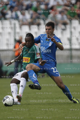 Gdansk. Mecz o mistrzostwo Ekstraklasy. Lechia Gdansk...