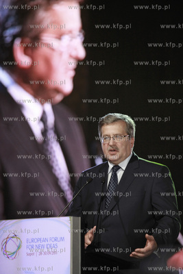Sopot.  Europejskie Forum Nowych Idei. Uroczyste otwarcie....