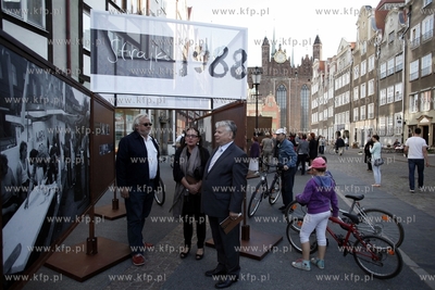 Gdansk. Wernisaz wystawy plenerowej W przededniu wielkiej...