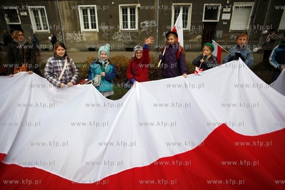 Gdansk. Parada na Swieto Niepodleglosci.
11.11.2013
fot....