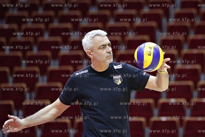 Ergo Arena.Trening zespołu Lotos Trefl Gdańsk. Nz....