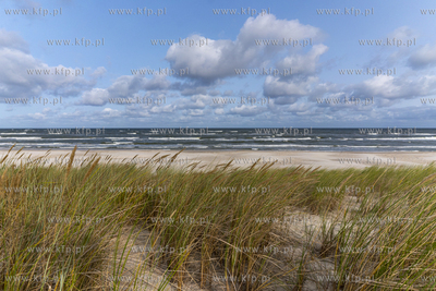 Plaża w okolicy Słajszewa, gdzie ma powstać pierwsza...