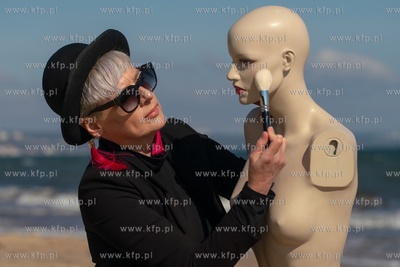 Gdańsk, Brzeźno. Beata Fryz - makijażystka. W związku...