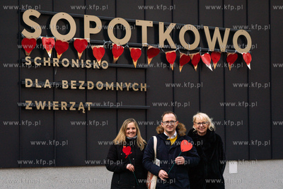 Walentynkowy Dzień Otwarty w Sopotkowie. Nz. Marcin...