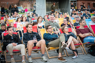 Gdańsk, Ołowianka. Jazz na Wyspie 2023. Nz. Koncert...