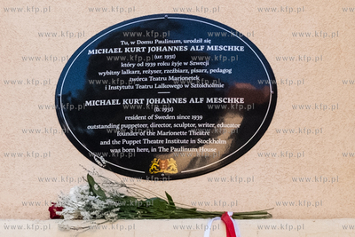 Gdańsk, ul. Batorego 5 Odsłonięcie tablicy upamiętniającej...